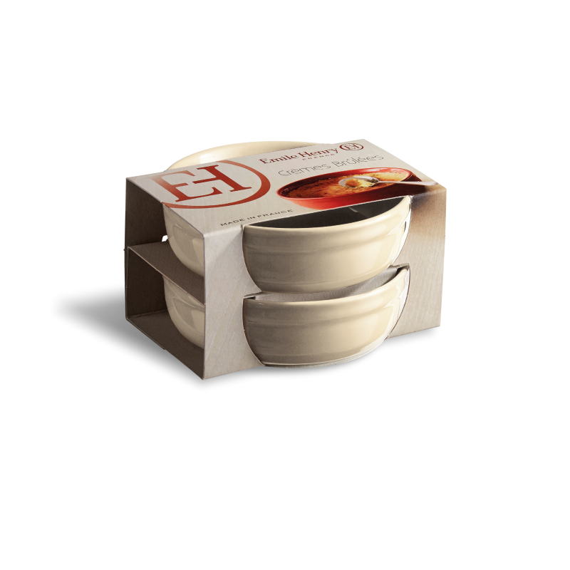 Set di 2 Ramekins 'Crèmes Brûlées'