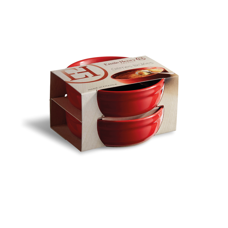 Set di 2 Ramekins 'Crèmes Brûlées'