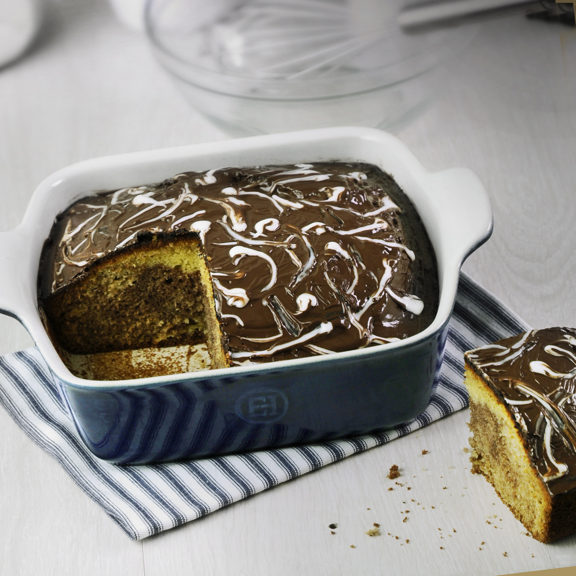 Rectangular dish "Imparfait"